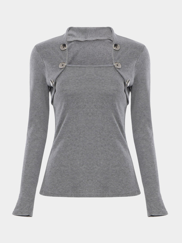Womens Grey T-Shirts