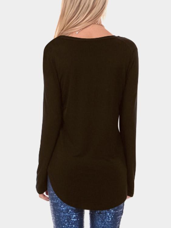 Womens Black T-Shirts