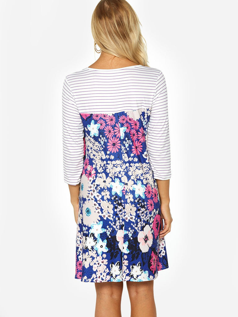 Womens Multi Floral Dresses