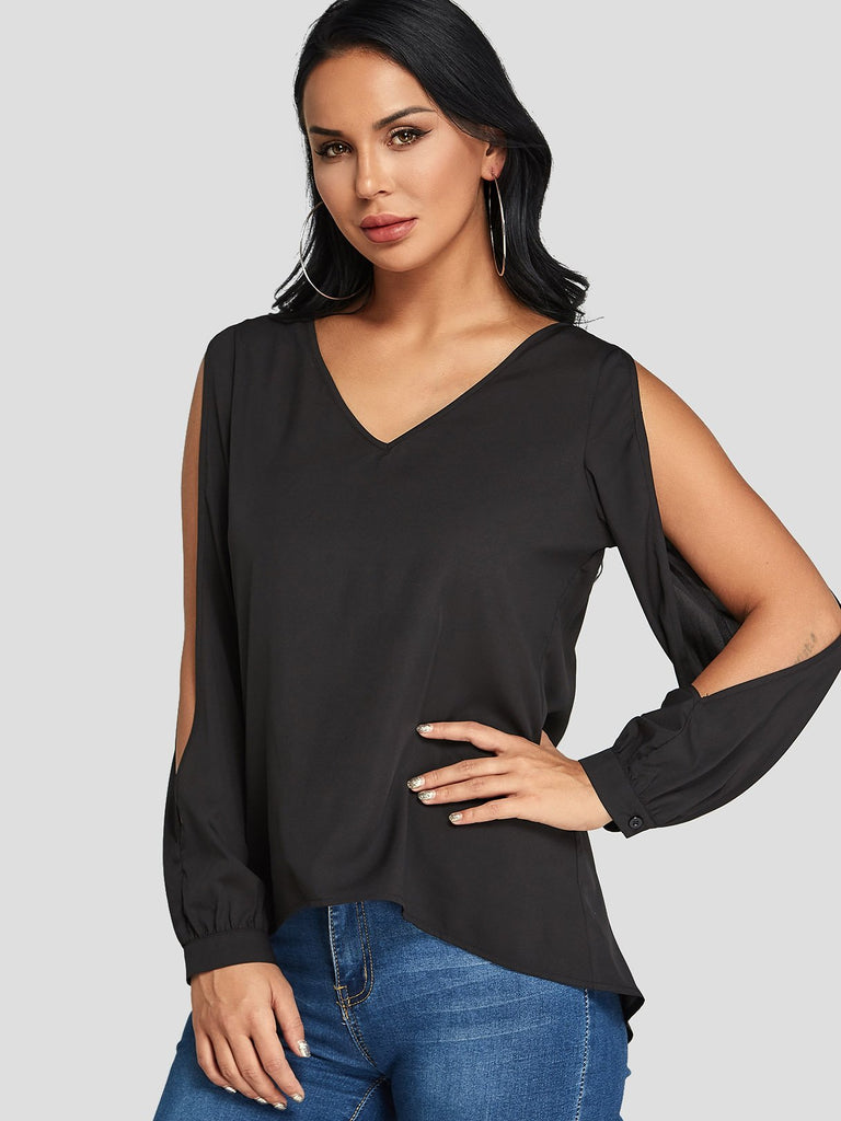 Ladies Black Blouses