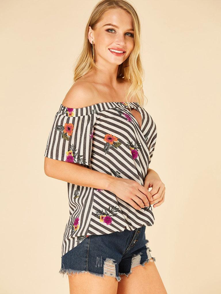 Ladies Striped Blouses
