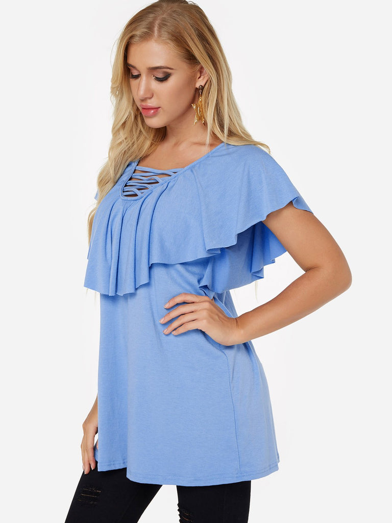 Ladies Blue Blouses