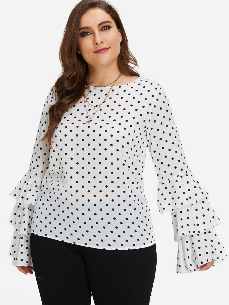 Womens Plus Size Purple Tops