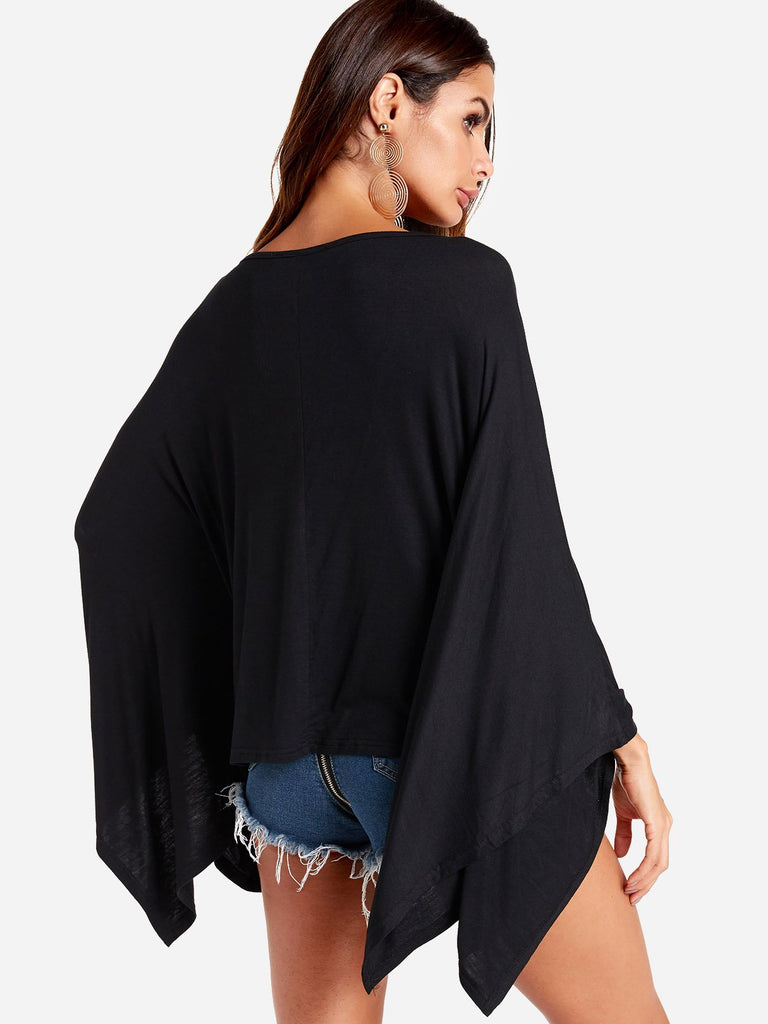 Womens Black Blouses