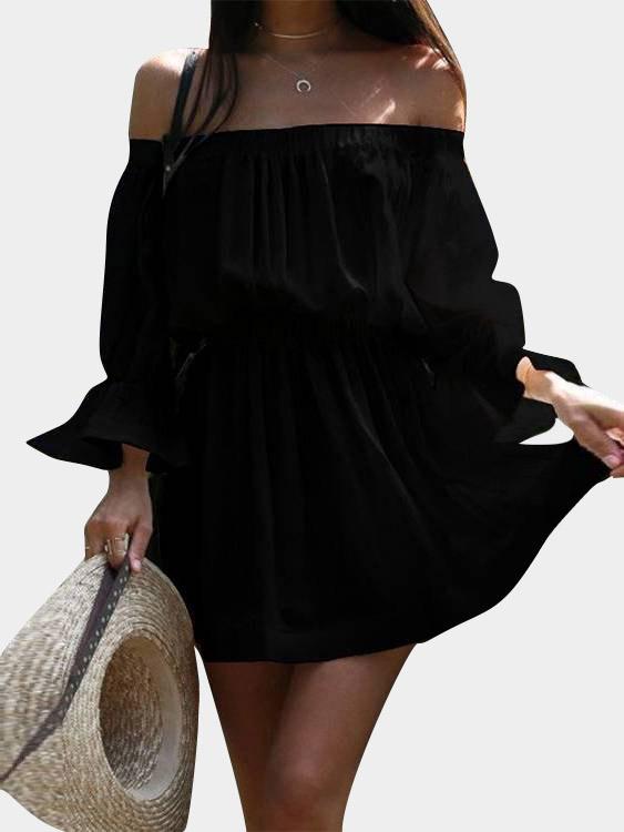 Womens Black Mini Dresses