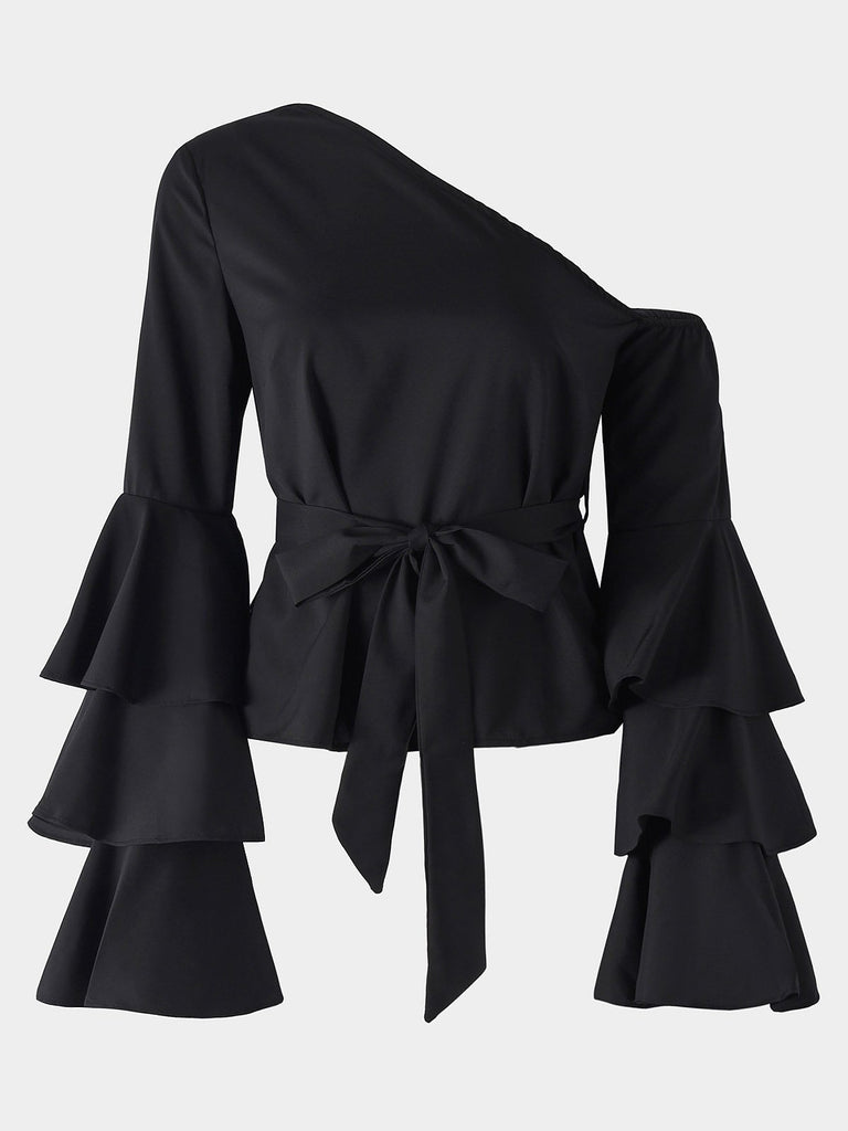 Ladies Burgundy Blouses