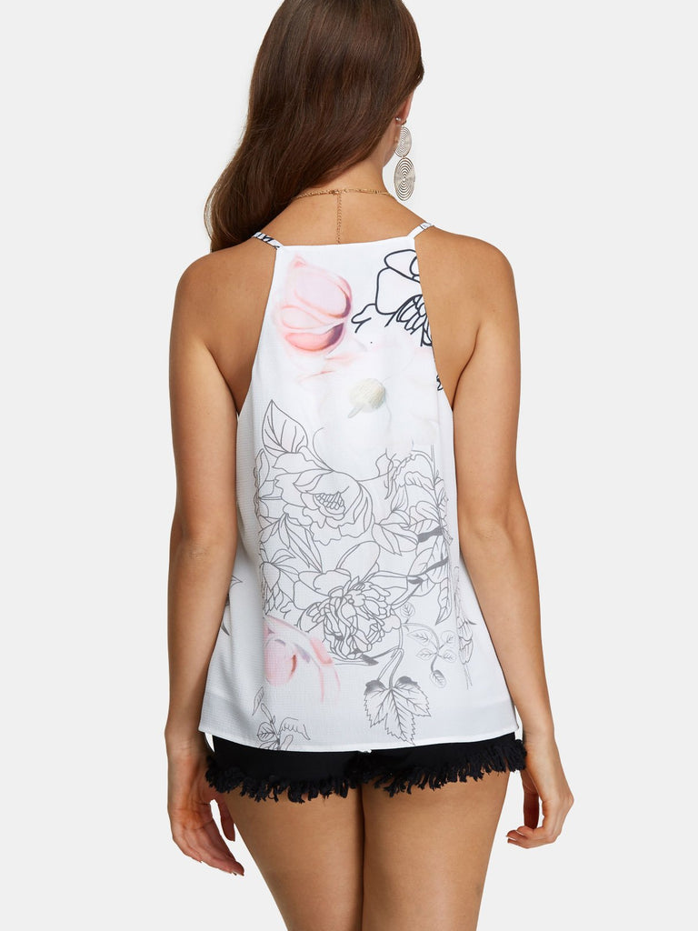 Womens White Camis