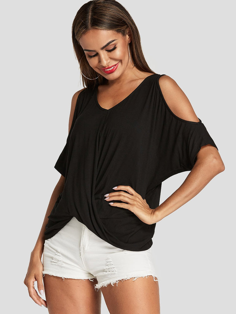 Ladies Black T-Shirts