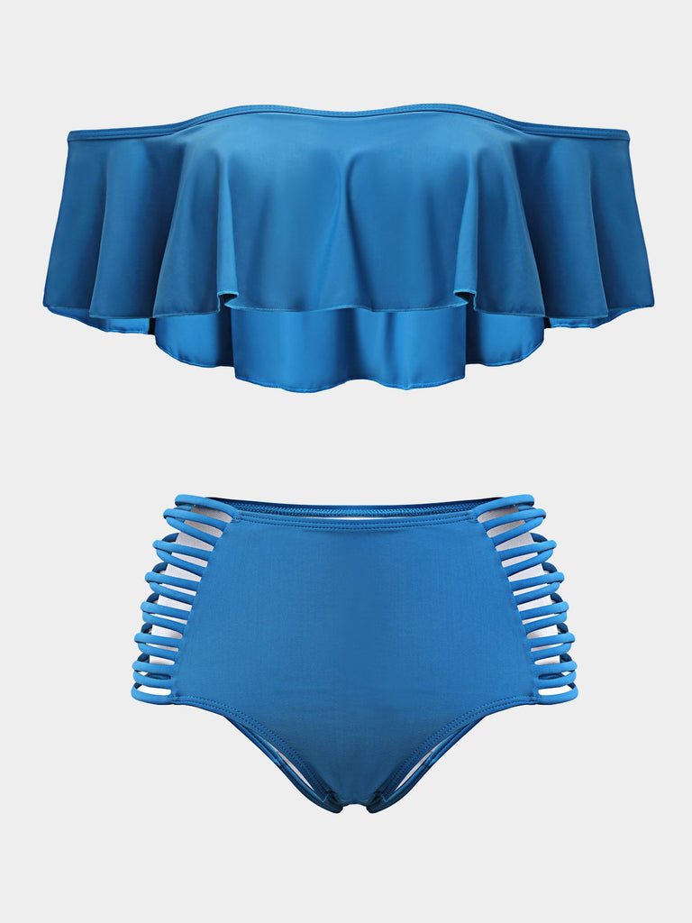 Womens Blue Bikinis