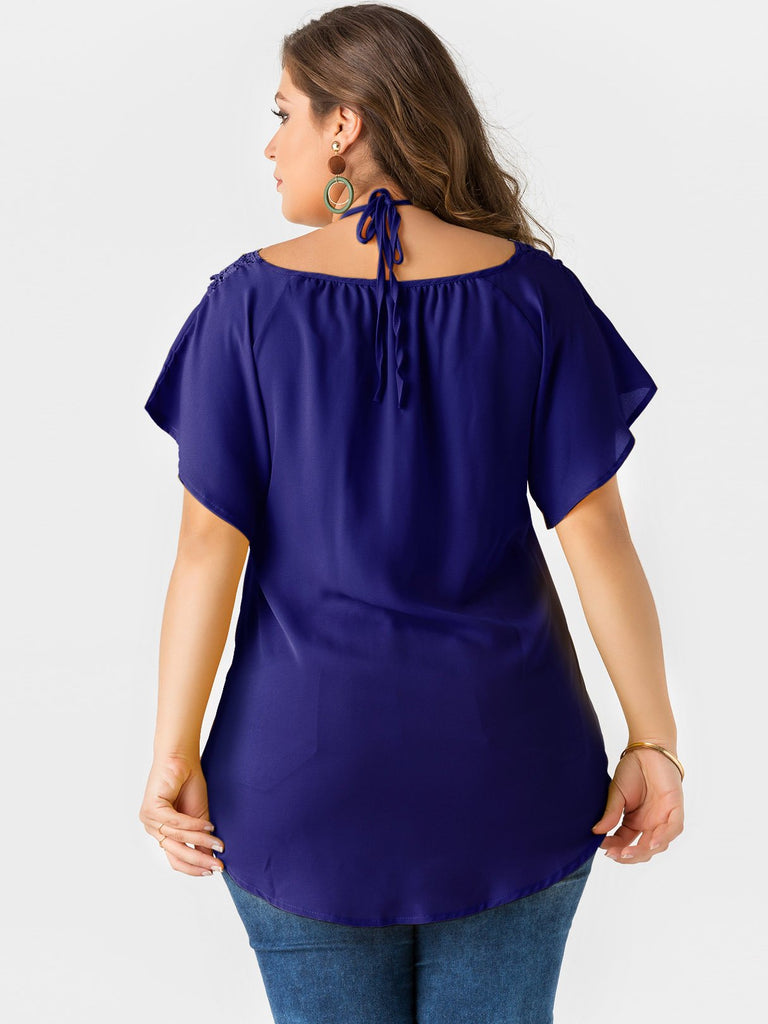 Plus Size Ladies Tops Blouses