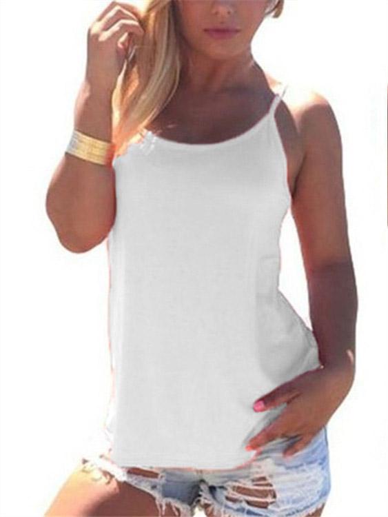 Womens White Camis