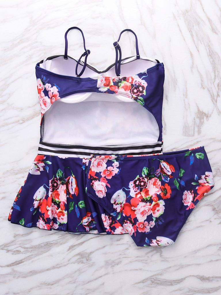 Womens Navy Bikinis