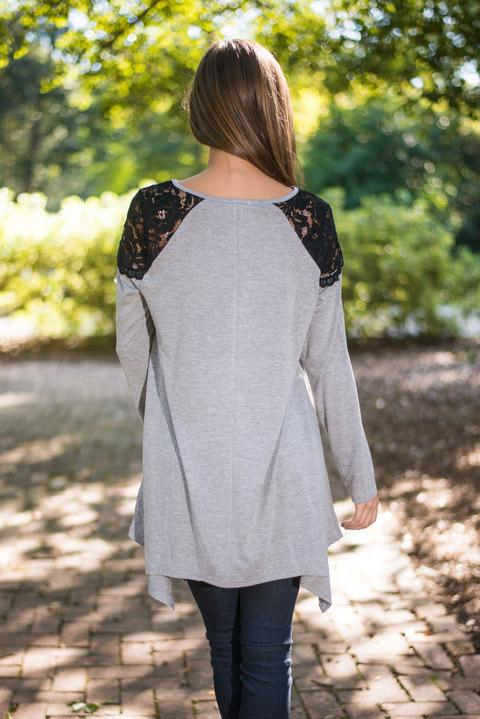 Womens Grey T-Shirts