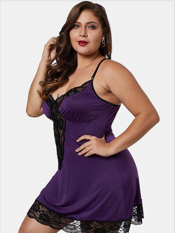 Ladies V-Neck Plus Size Intimates