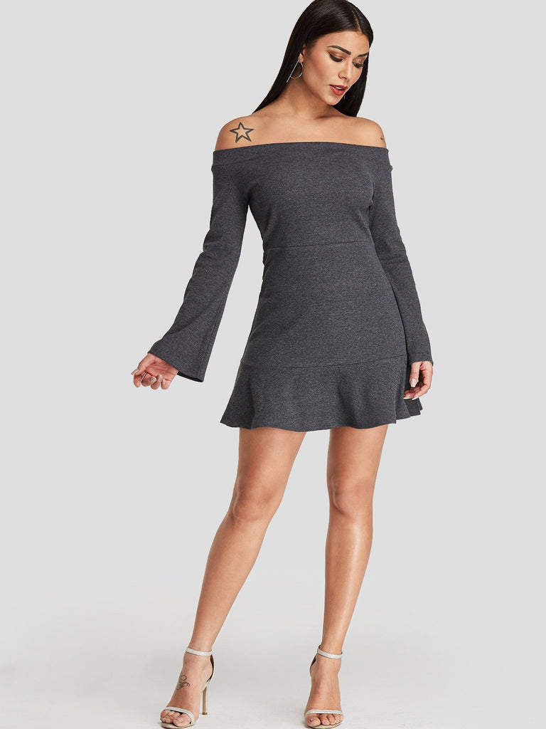 White Mini Dress Short Sleeve