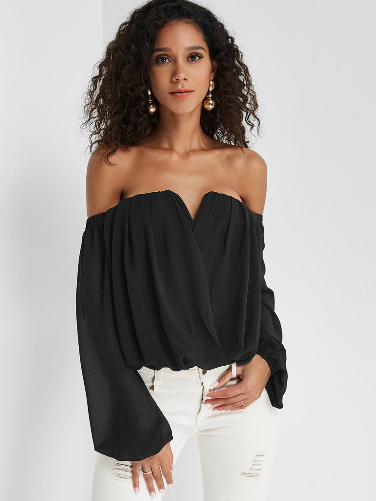 Ladies Off The Shoulder Blouses