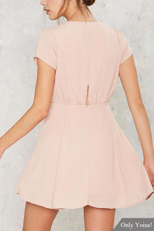 Womens Pink Mini Dresses