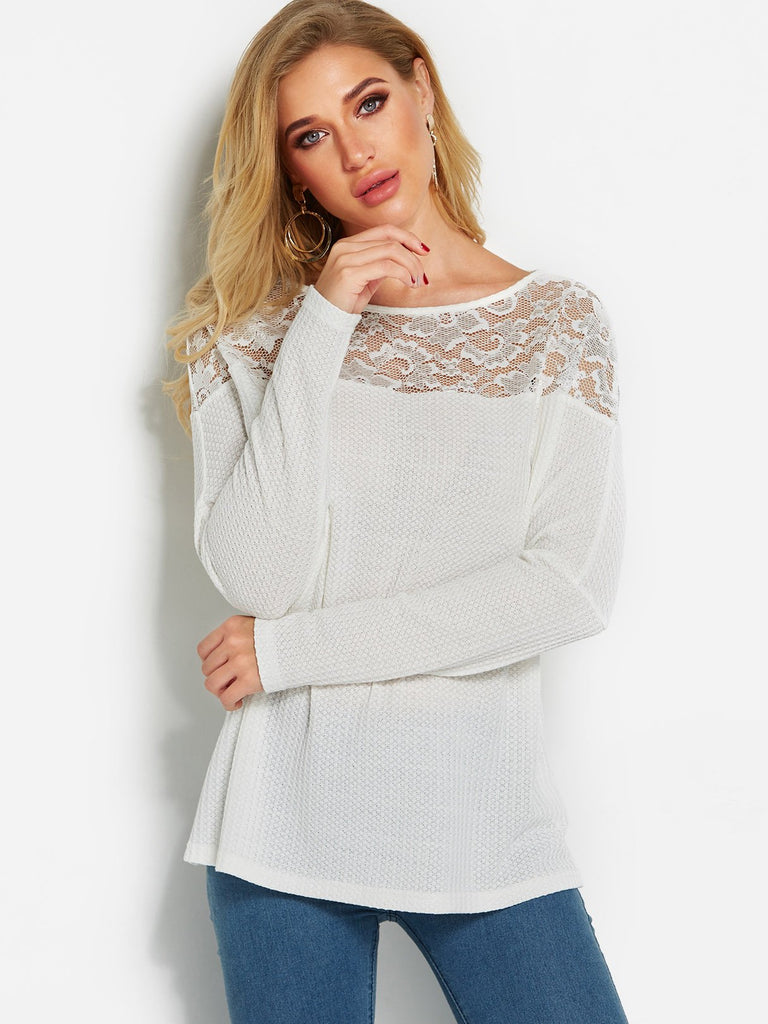 Ladies White T-Shirts