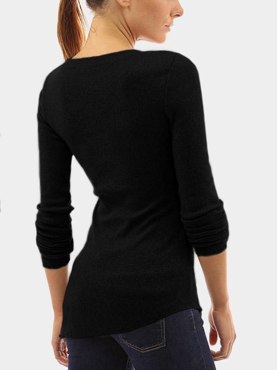 Womens Black T-Shirts