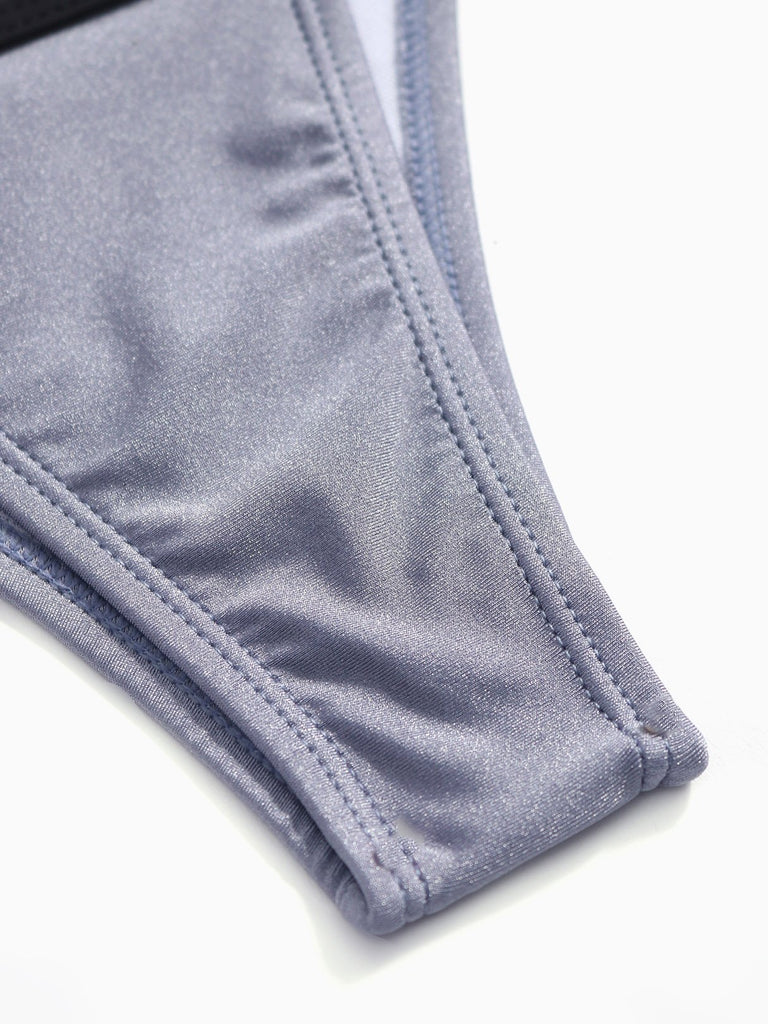 Womens Sleeveless Two Piece Bikinis