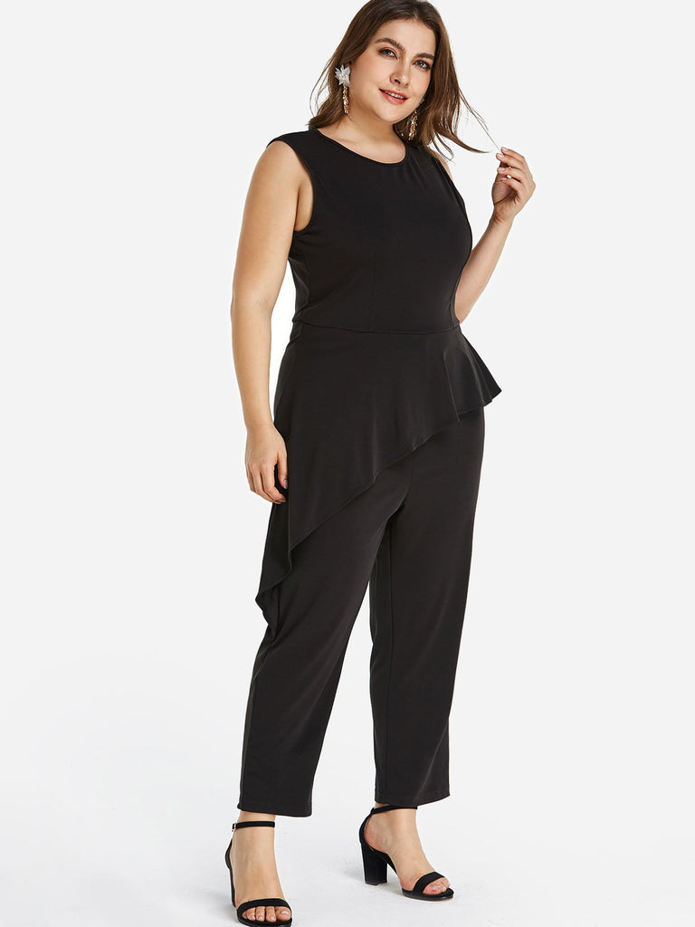 Womens Black Plus Size Bottoms