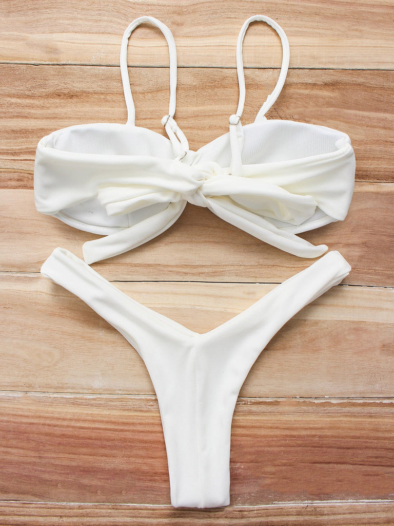Womens White Bikinis
