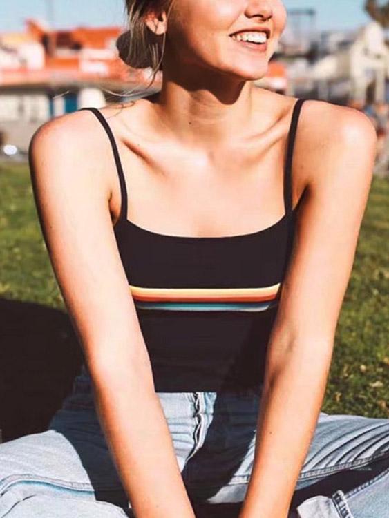 Ladies Black Camis