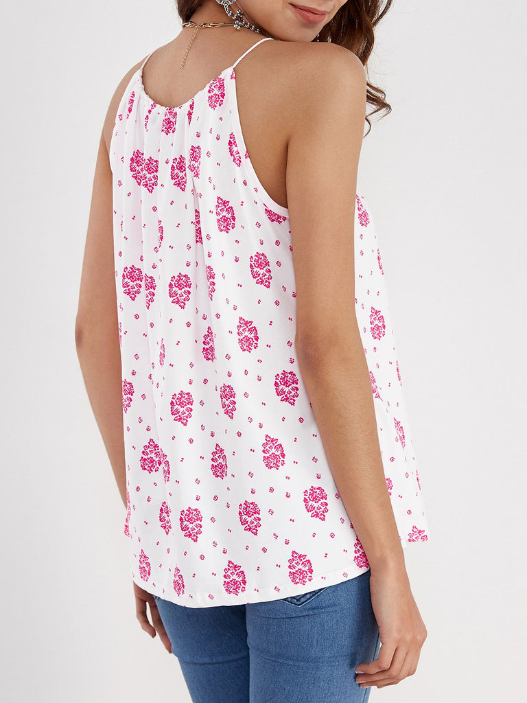 Womens White Camis