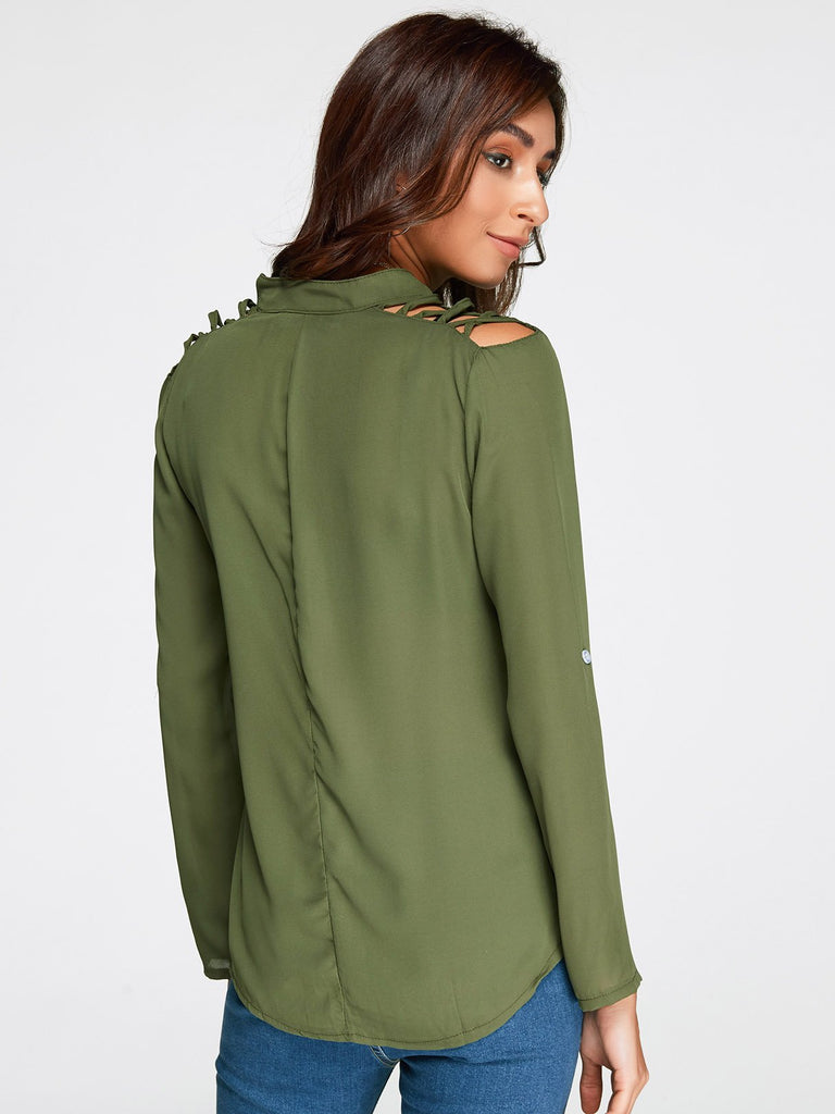 Ladies Green Blouses