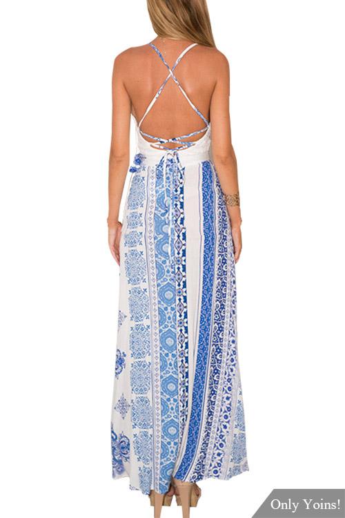 Womens White Maxi Dresses