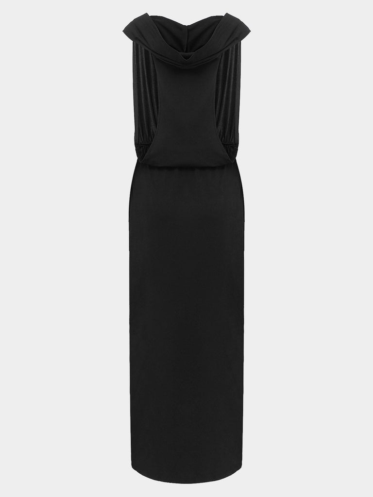 Womens Black Maxi Dresses