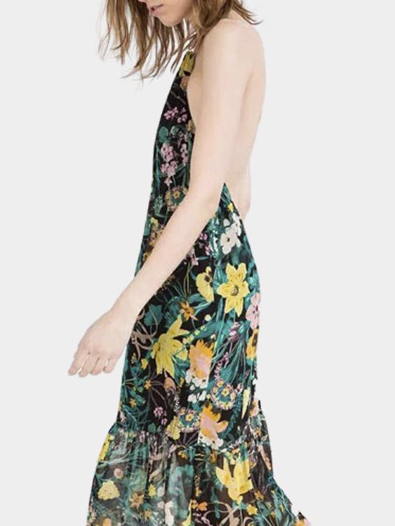 Womens Floral Maxi Dresses