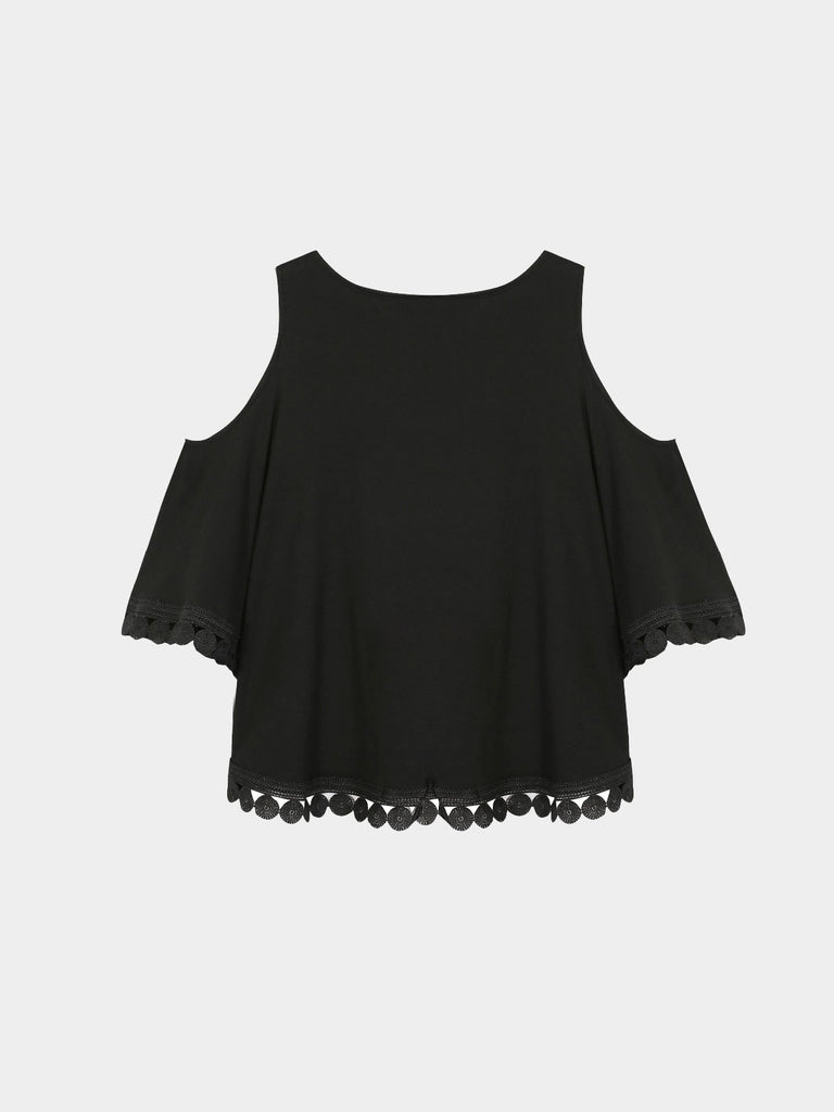 Womens Black Blouses