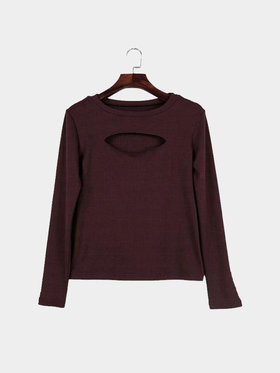 Ladies Burgundy T-Shirts