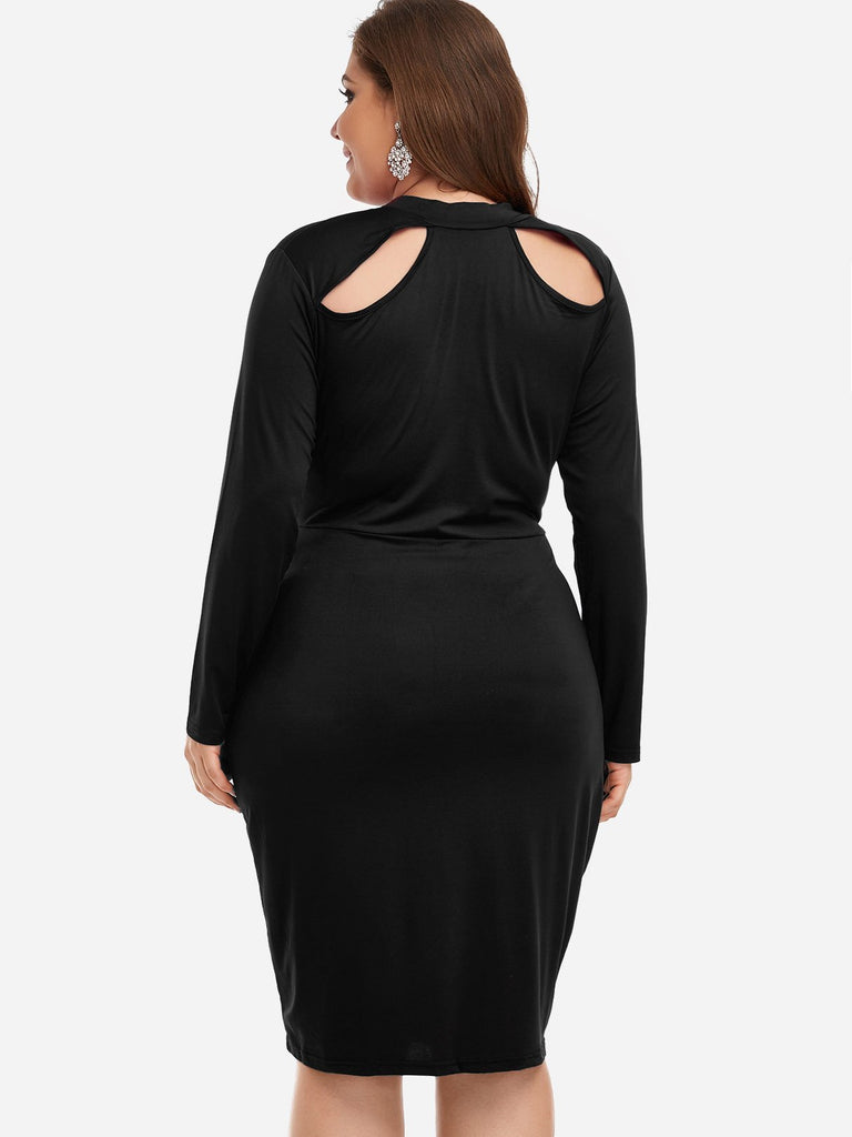 Plus Size Floor Length Prom Dresses