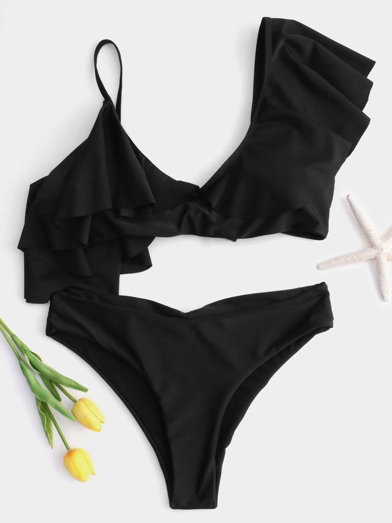 Womens Black Bikinis