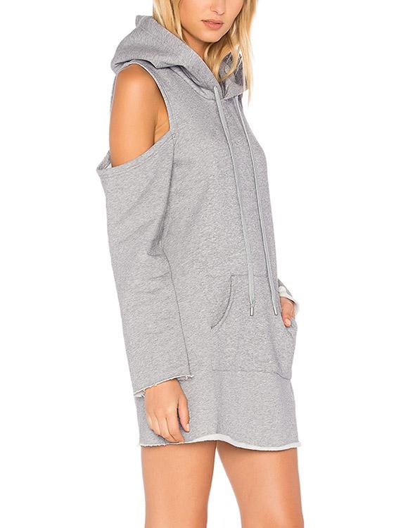 Ladies Long Sleeve Casual Dresses