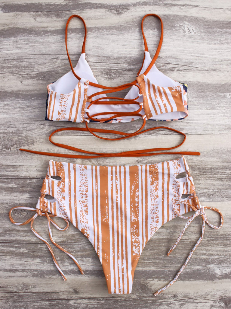 Womens Floral Bikinis