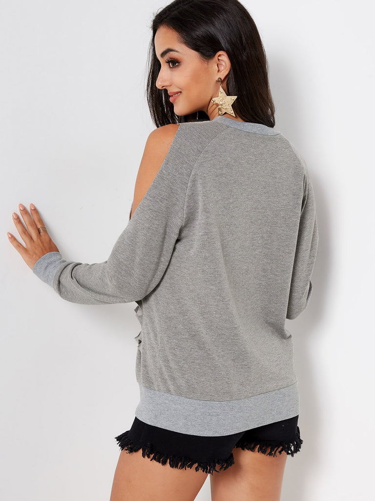 Womens Grey T-Shirts