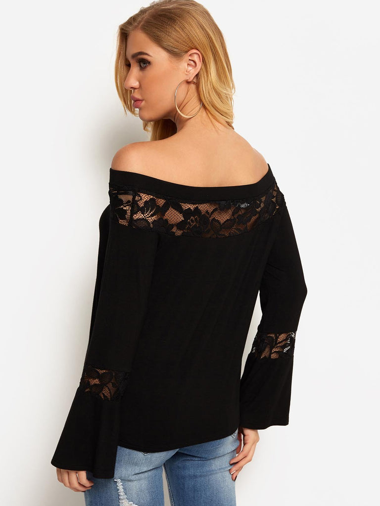 Womens Black T-Shirts