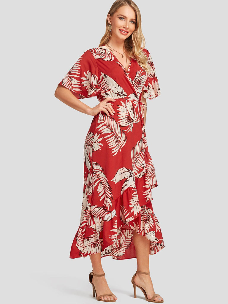 Ladies Red Maxi Dresses