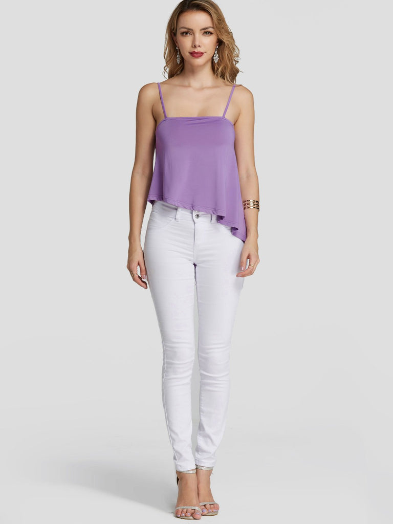 Womens Purple Camis