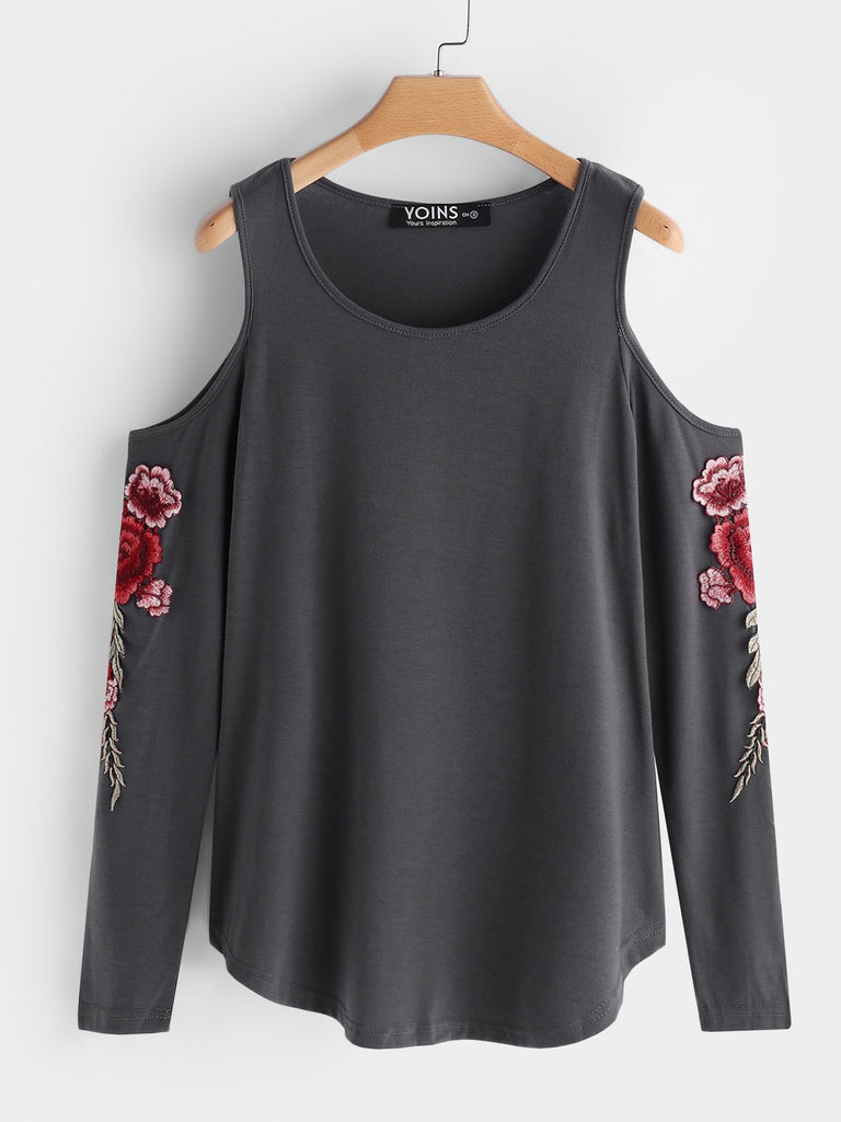 Ladies Grey T-Shirts
