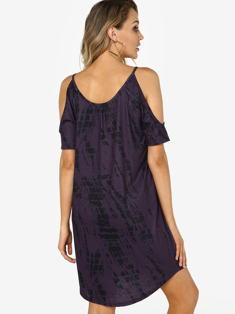 Womens Purple Casual Dresses