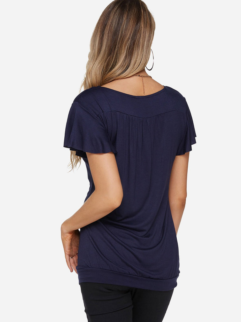 Womens Burgundy T-Shirts