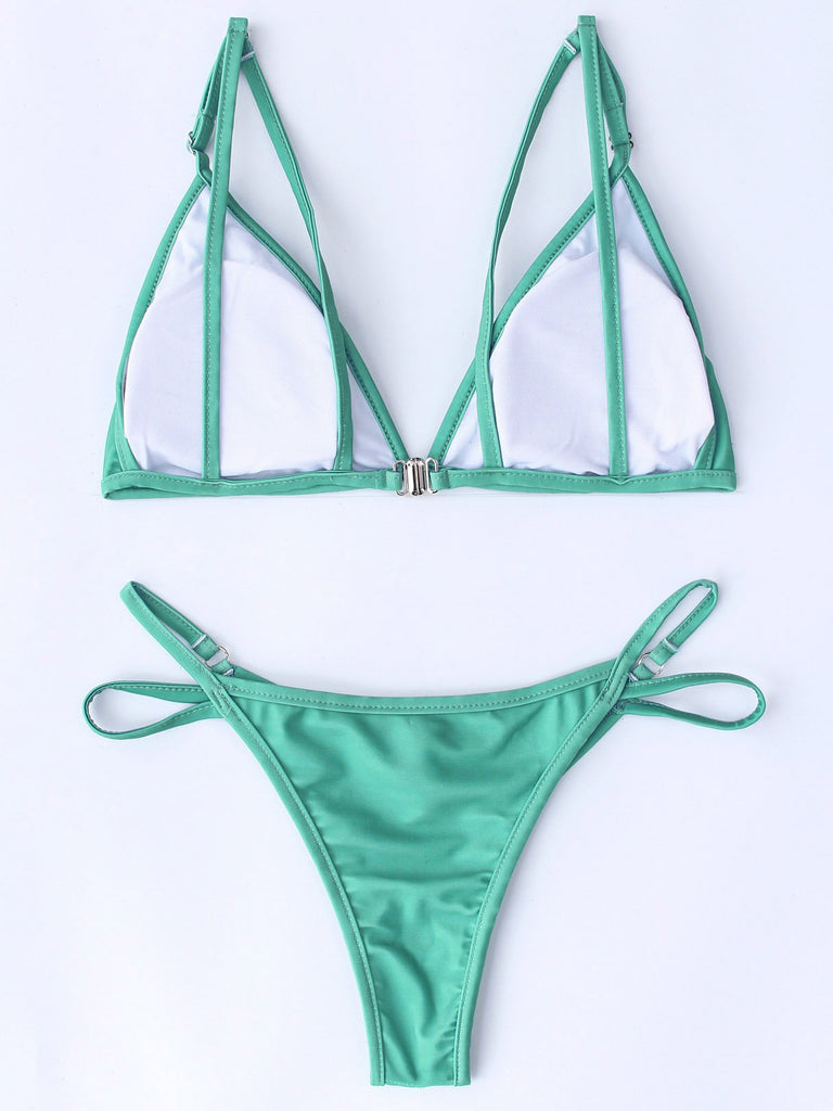 Womens Green Bikinis