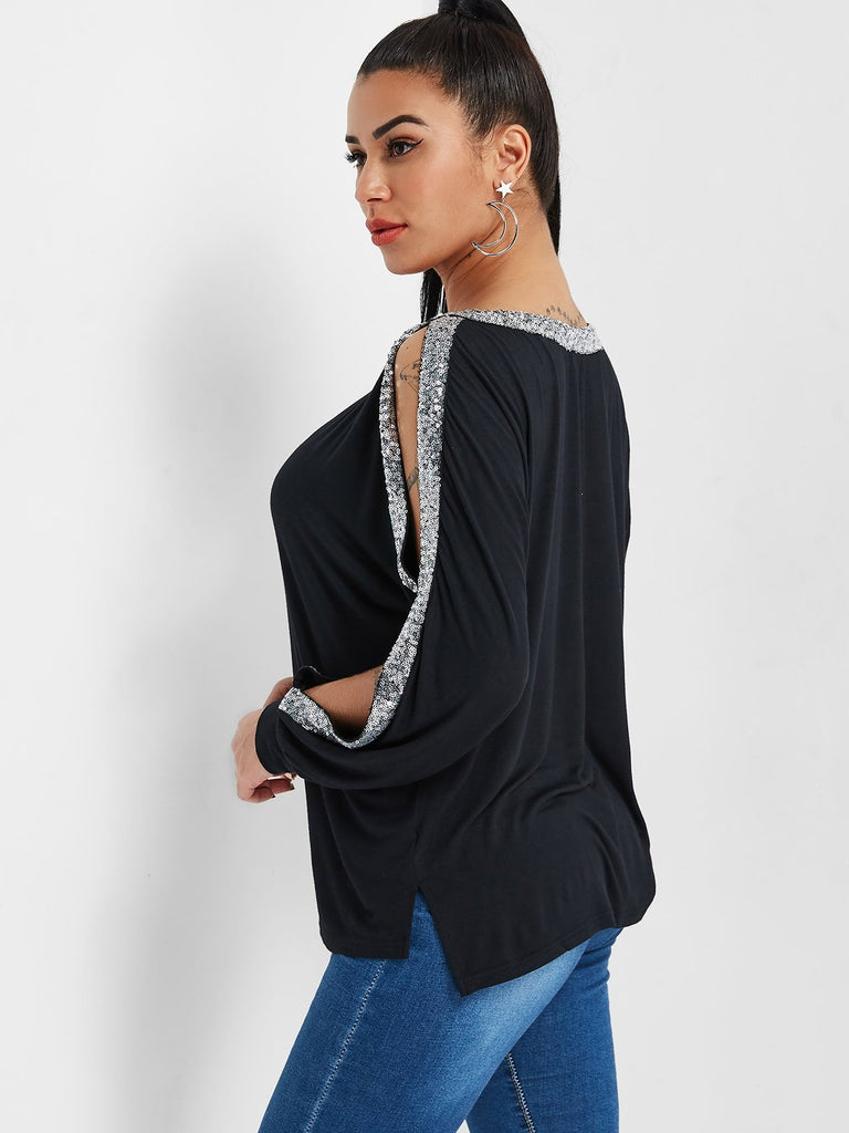 Womens Black T-Shirts