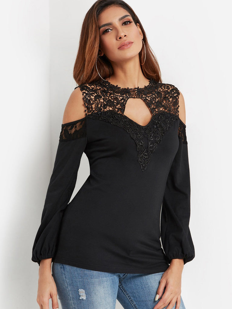 Ladies Black T-Shirts