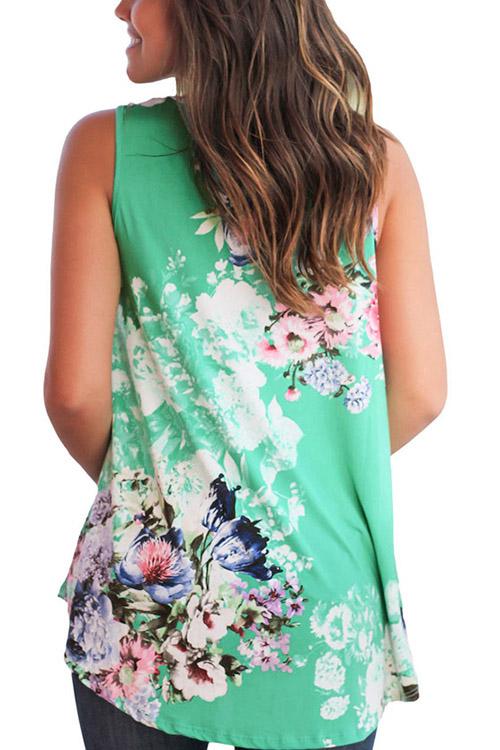 Ladies Blue Camis