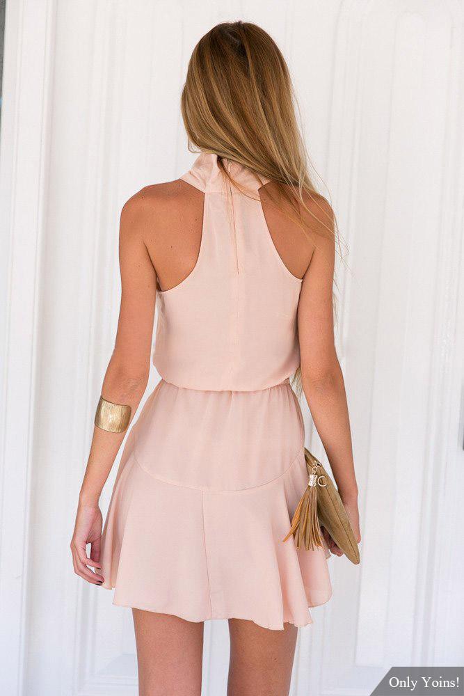 Womens Pink Mini Dresses